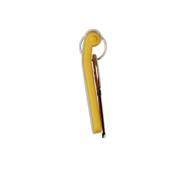Porte-clés avec étiquette - porte-clef key clip assortis