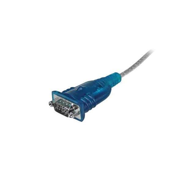 Câble Adaptateur USB vers Série DB9 RS232 - Mâle / Mâle