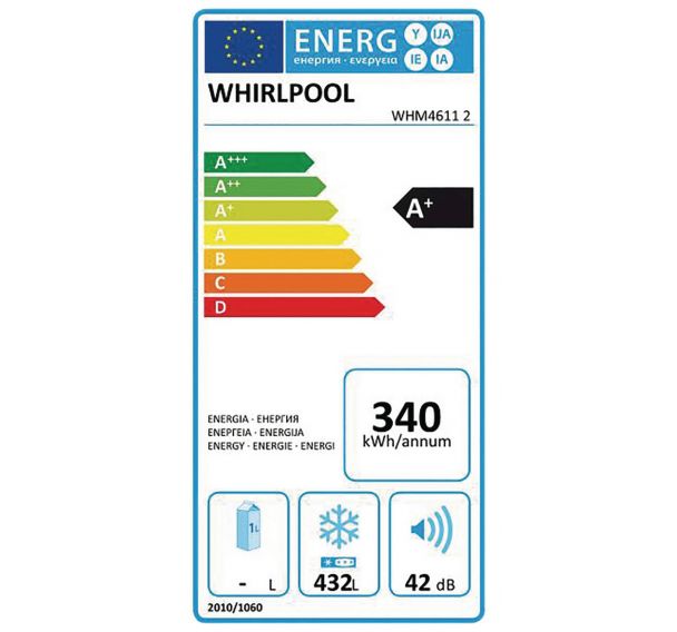 Whirlpool Congélateur Coffre Blanc 437l Autonomie 32h Congélation Eco à  Prix Carrefour