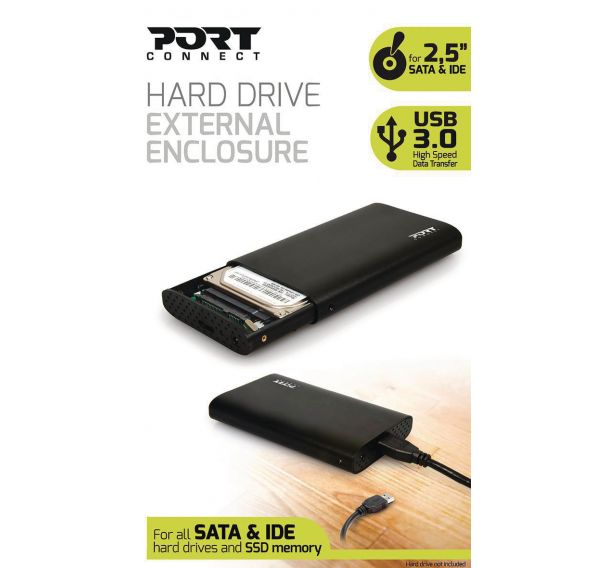 Disque dur externe boîtier HDD SATA+IDE 2.5'' -Port connect
