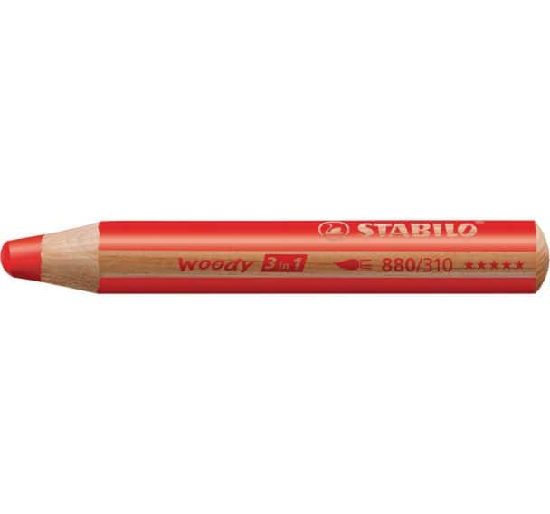 Taille crayons en plastique Stabilo woody gros module, mine diam. 10 mm