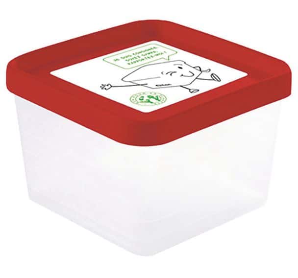 Kit 2 boîtes alimentaires hermétiques - 0,35 et 0,65 Litre pour les clubs  et collectivités