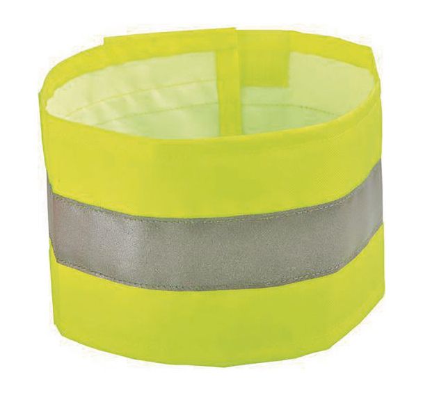 Kit 2 Autocollants Réfléchissants Jaune Fluo - 34x108mm - Pour Vélo - Neuf