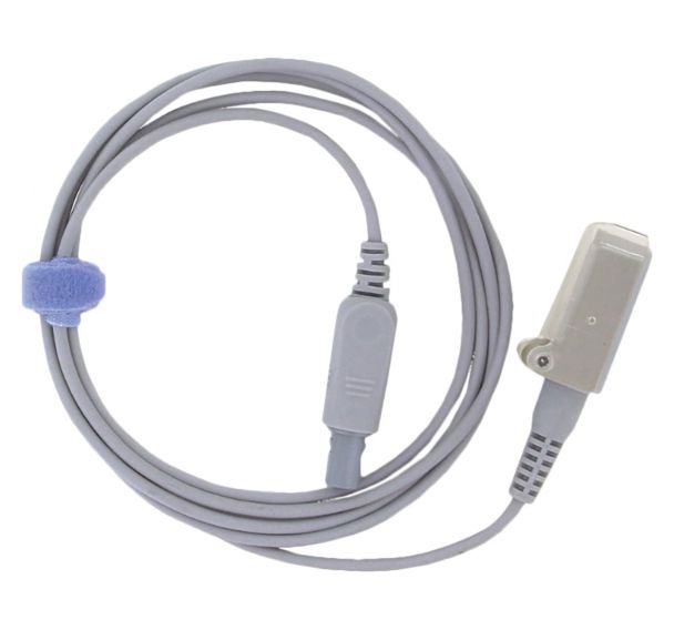 Capteur SpO2 Compatible Nonin - Sonde 9,8 Pieds, Connecteur 7 Broches, Pour Moniteurs 8500, 8600, 8700, 8800, Etc.