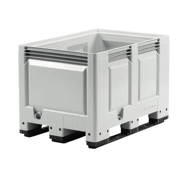 Caissepalette gerbable MaxiLog® Sur semelles Manutan Collectivités