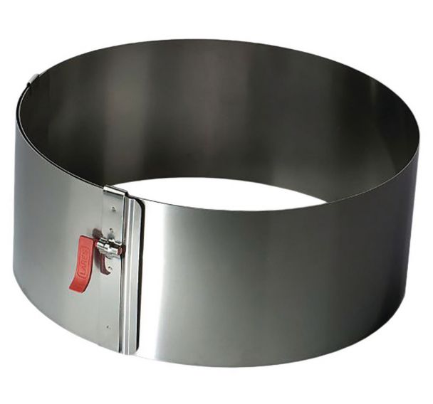 Cercle à pâtisserie extensible 18-30 cm / Hauteur 10 cm - Lares