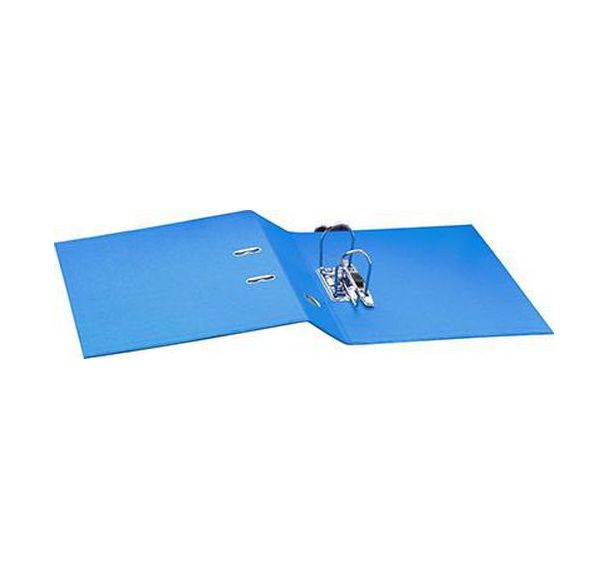 Leitz 10540035 Classeur A4 50mm Dos Large - 100% Recyclé Bleu Ange & FSC - 350 Feuilles - Mécanisme Levier Robuste Bleu