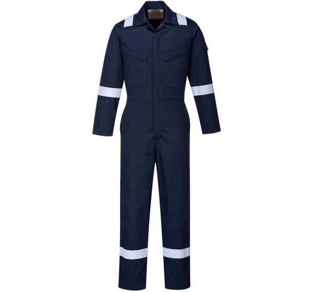Combinaison de travail femme bizflamme plus bleu marine Portwest