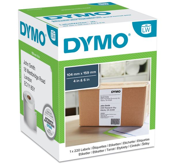 Etiquette pour Dymo LabelWriter 4XL - SO904980 - Blanc