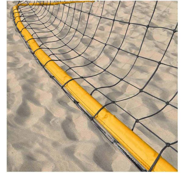 Gaines lestées pour filet de beach soccer - longueur 8,8 m - la paire