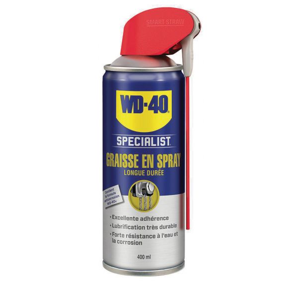 Graisse en spray Specialist avec tube flexible - 400 mL - WD-40