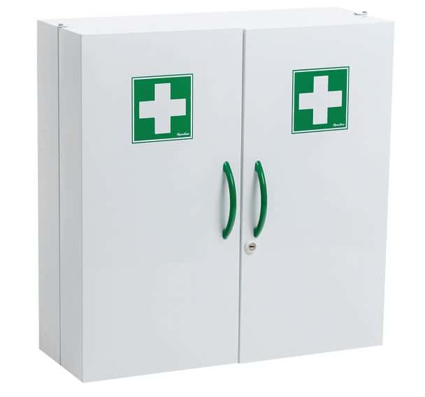 Grande armoire à pharmacie ROSSIGNOL 2 portes sans équipement intérieur.