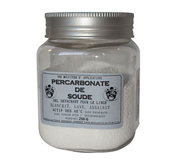 Granulés blancs de percarbonate de soude