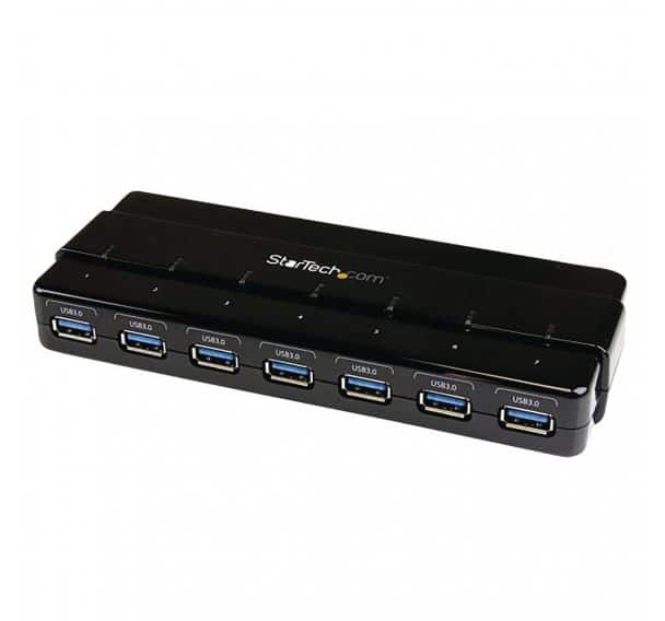 Hub SuperSpeed USB 3.0 7 ports-Concentrateur USB 3.0 adaptateur alimentation