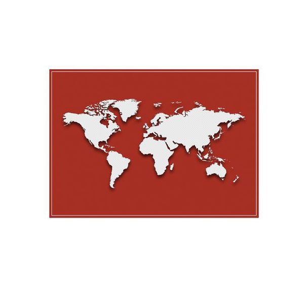 Sets De Table Modernes Sets De Table Verre Harbour Housewares 40x30cm - Lot De 6 Protecteurs Table Rouge Napperon Verre Trempé Sets De Table Modernes Sets De Table Verre Harbour Housewares 40x30cm - Lot De 6 Protecteurs Table Rouge Napperon Verre Trempé