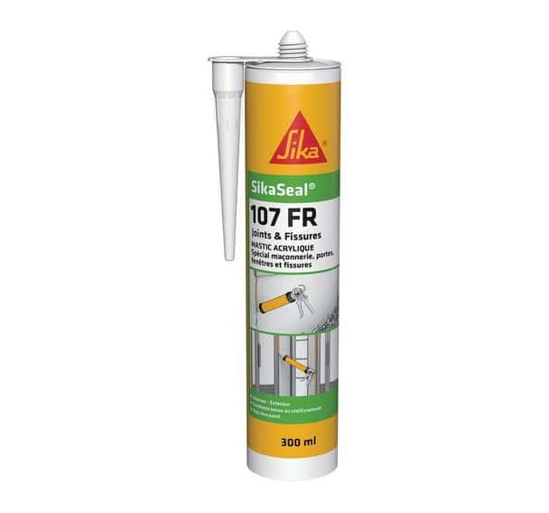 Mastic acrylique spécial joint et fissure SikaSeal 107 -Sika