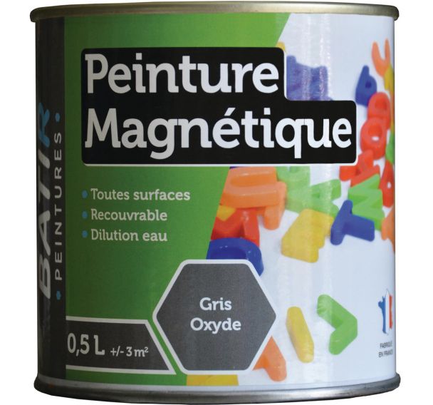 Peinture magnétique - 0,5 L - Batir