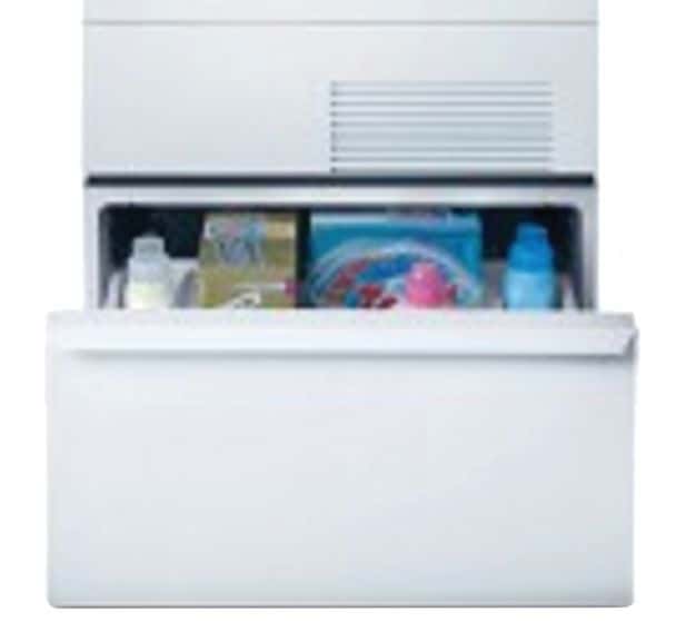 Socle tiroir blanc hauteur 320 pour lave-linge WS 660 sèche-linge DS  660-51057