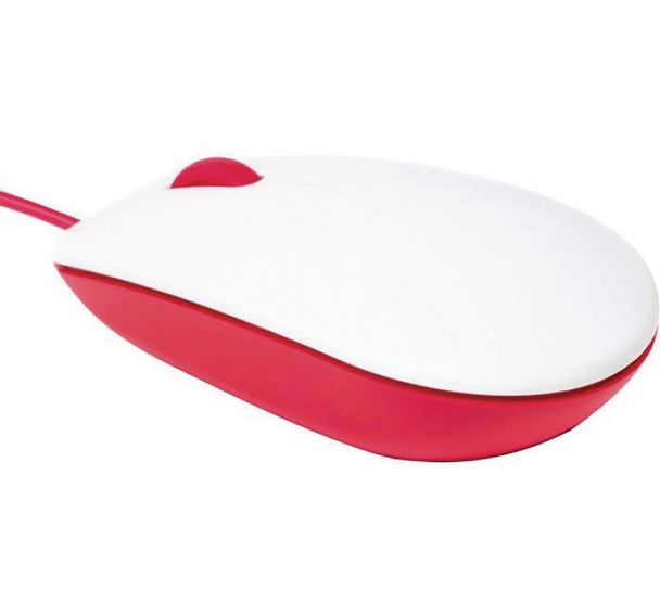 Souris officielle filaire à molette Raspberry Pi à 3 boutons | Manutan ...