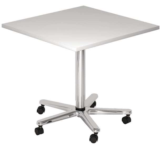 Table mobile à hauteur ajustable