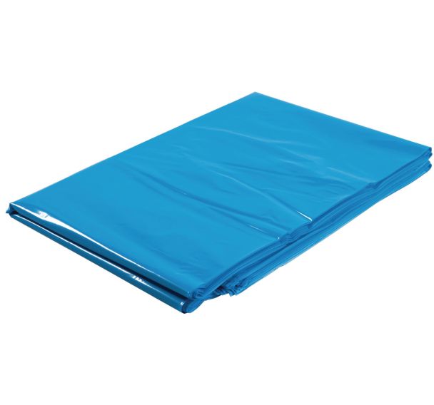 100 Sacs poubelle en PEHD pour conteneurs - 330 L Noir