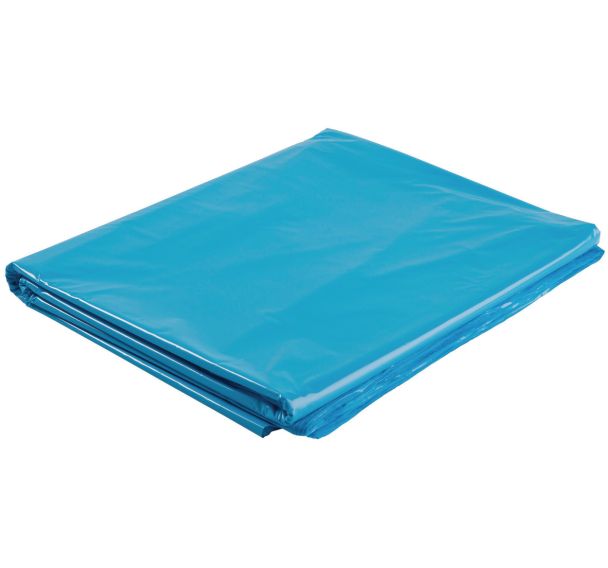 100 sacs poubelle PEHD pour conteneurs 240 L Bleu