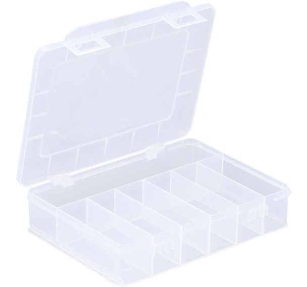 10 Boite compartimentée EuroPlus Basic 18/7 à 7 compartiments fixes