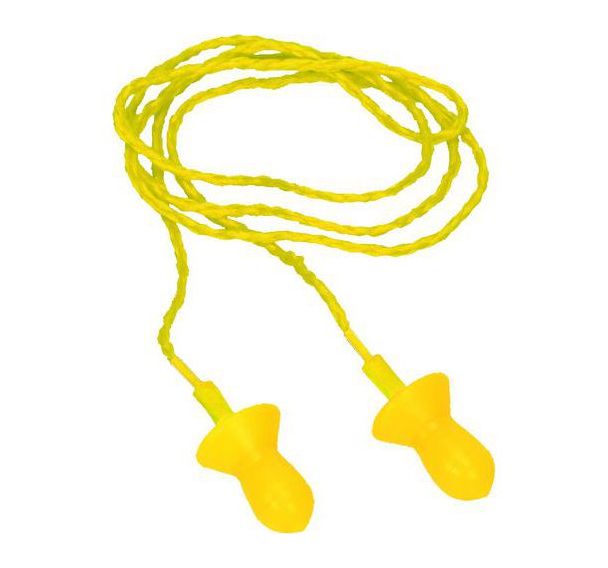 10 paires Bouchons d'oreille en silicone sur cordelette