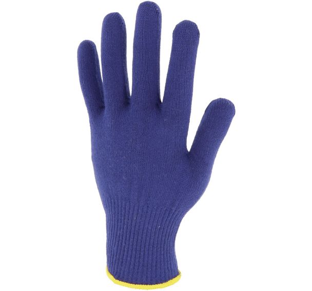 20 Gants de protection tricoté en fibres synthétiques taille 8