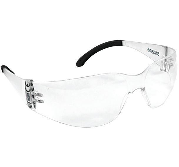 10 paires de Lunettes légères avec branches anti-glisse incolore