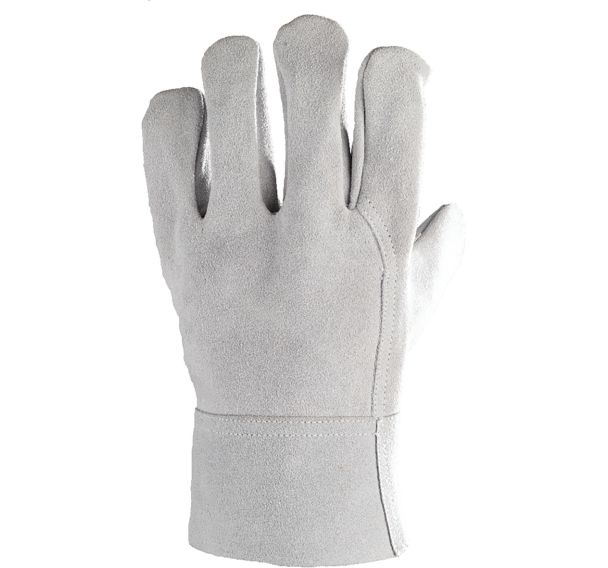 12 paires Gants Euroweld 2507 croûte vachette 7 cm - 10