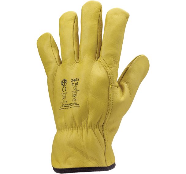 12 paires Gants Eurowinter FINLANDE - Jaune - 10