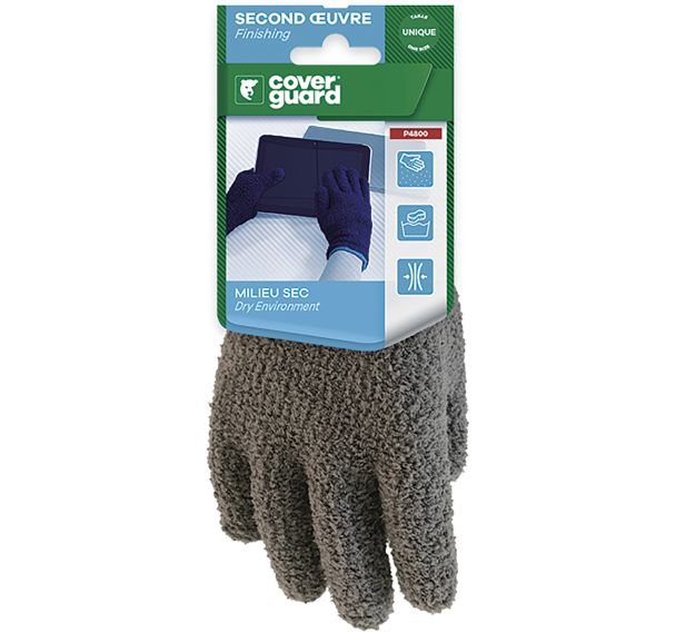 12 paires Gants anti-poussiere antistatique packaging