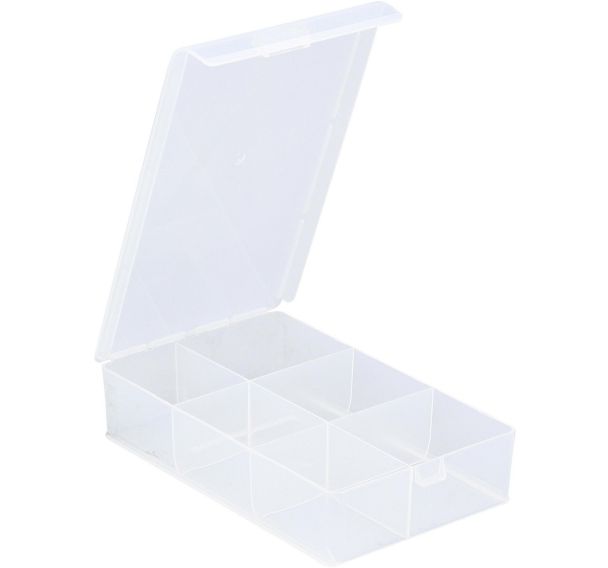 16 Boite compartimentée EuroPlus Basic 12/6 à 6 compartiments fixes