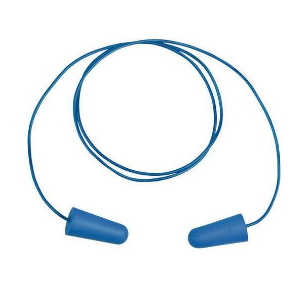 200 paires Bouchons d'oreille sur cordelette détectables - Mousse de P