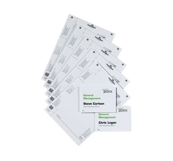 20 étiquettes bristols imprimable 14.9x10.5 cm