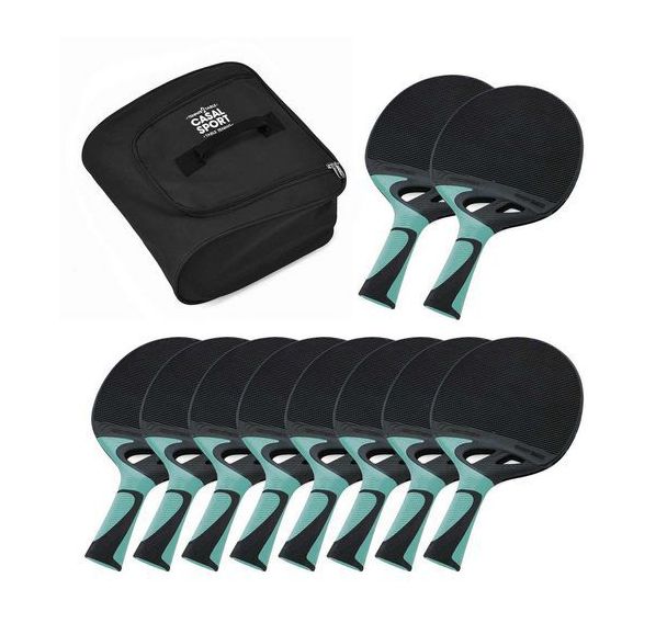 20 raquettes de tennis de table Tacteo 30 Cornilleau avec sac de rangement