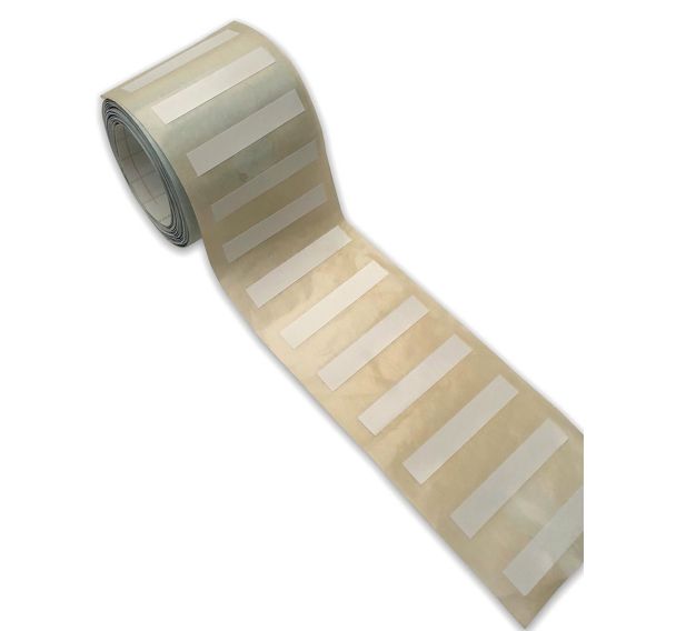 2 Rouleaux de bandes de signalisation pour vitre motif barres verticales