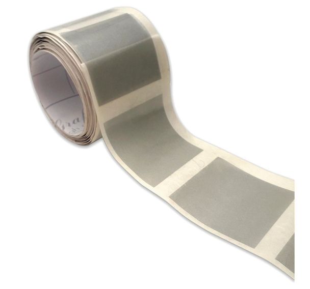 2 Rouleaux de bandes de signalisation pour vitre motif carrés dépolis