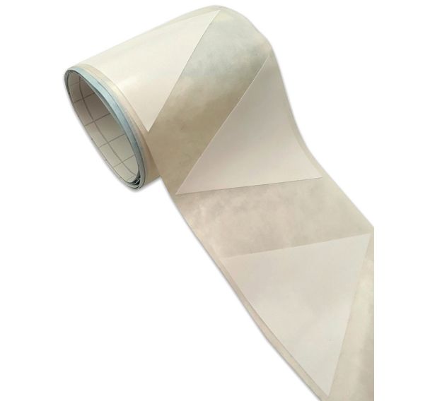2 Rouleaux de bandes de signalisation pour vitre motif triangle