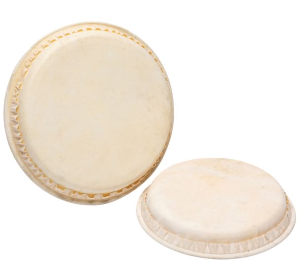 2 peaux de rechange pour bongo-Fuzeau