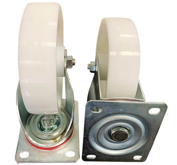 2 roues pivotantes et 2 fixes - Polyamide - Justrite