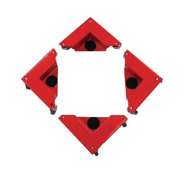 4 Coins roulants - Capacité 600kg