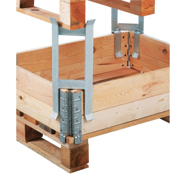 4 Rehausseurs de Palette Hauteur Utile : 200 mm