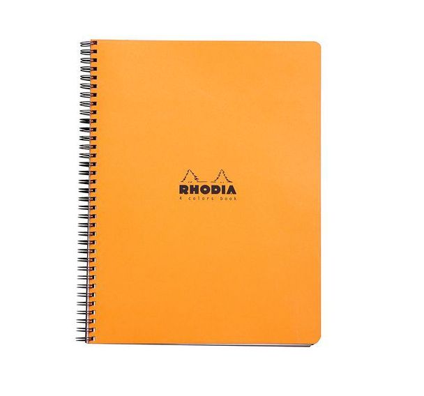 4colorsbook reliure intégrale o&n A4+ 5x5 cadre entête