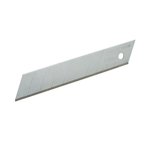 50 Lames pour cutter, Lame largeur: 18 mm