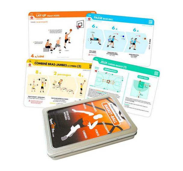 50 fiches pédagogiques - pépa physique basket