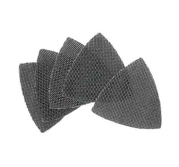 5 Abrasifs velcro section maille 80 - durée de vie x4 pour multi-cutter