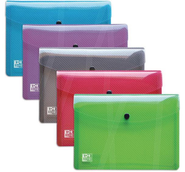 5 Chemise Pochette Hawaï A5 Polypro - Assorti