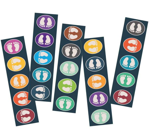 5 Tapis de jeu de pieds - ACHOKA